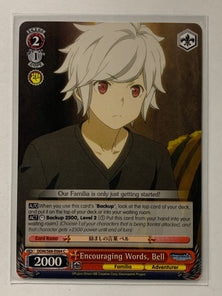 Encouraging Words, Bell - DDM/S88-E064 C - Weiss Schwarz Is It Wrong to Try to Pick Up Girls in a Dungeon