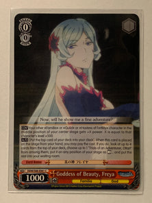 Goddess of Beauty, Freya - DDM/S88-E061 C - Weiss Schwarz Is It Wrong to Try to Pick Up Girls in a Dungeon