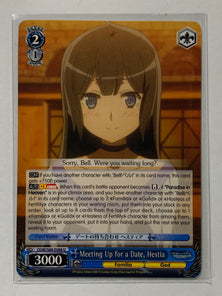 Meeting Up for a Date, Hestia - DDM/S88-E088 U - Weiss Schwarz Is It Wrong to Try to Pick Up Girls in a Dungeon