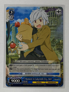 Moment in Labyrinth City, Bell - DDM/S88-TE15 TD - Weiss Schwarz Is It Wrong to Try to Pick Up Girls in a Dungeon