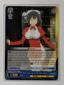Part-Time Job on the Side, Hestia - DDM/S88-E091 C - Weiss Schwarz Is It Wrong to Try to Pick Up Girls in a Dungeon