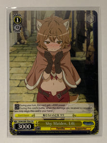Shy Maiden, Lili - DDM/S88-TE04 TD - Weiss Schwarz Is It Wrong to Try to Pick Up Girls in a Dungeon