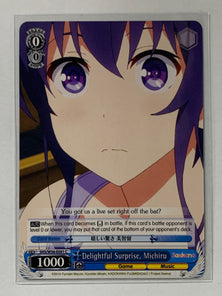 Delightful Surprise, Michiru - SHS/W56-E091 C - Weiss Schwarz Saekano How to Raise a Boring Girlfriend