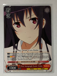 First Autograph Event, Utaha - SHS/W56-E065 U - Weiss Schwarz Saekano How to Raise a Boring Girlfriend