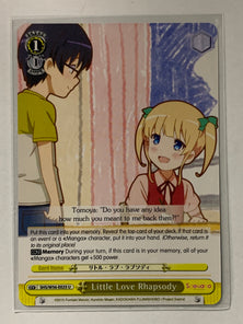 Little Love Rhapsody - SHS/W56-E025 U - Weiss Schwarz Saekano How to Raise a Boring Girlfriend