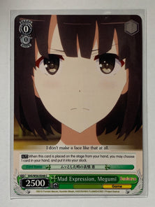 Mad Expression, Megumi - SHS/W56-E048 C - Weiss Schwarz Saekano How to Raise a Boring Girlfriend