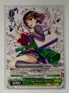 No Flags Raised, Megumi - SHS/W56-E035 R - Weiss Schwarz Saekano How to Raise a Boring Girlfriend