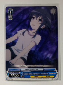 Nostalgic Memory, Michiru - SHS/W56-E094 C - Weiss Schwarz Saekano How to Raise a Boring Girlfriend
