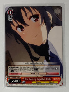 The Morning Together, Utaha - SHS/W56-E073 C - Weiss Schwarz Saekano How to Raise a Boring Girlfriend