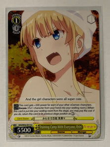 Training Camp With Everyone, Eriri - SHS/W56-E014 U - Weiss Schwarz Saekano How to Raise a Boring Girlfriend
