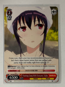 Training Camp With Everyone, Utaha - SHS/W56-E074 C - Weiss Schwarz Saekano How to Raise a Boring Girlfriend