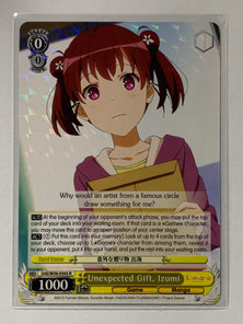 Unexpected Gift, Izumi - SHS/W56-E005 R - Weiss Schwarz Saekano How to Raise a Boring Girlfriend