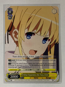 What Separates the Two, Eriri - SHS/W56-E006 R - Weiss Schwarz Saekano How to Raise a Boring Girlfriend