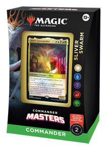 Magic The Gathering Commander Masters Sliver Swarm Commander Deck