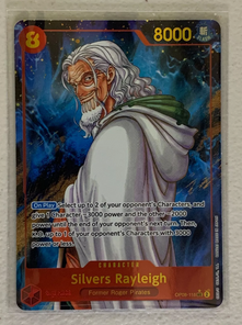 Silvers Rayleigh (Parallel) - OP08-118 SEC - One Piece Card Game Two Legends OP-08