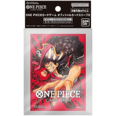 BANDAI - One Piece Card Game - Official Deck Sleeves Vol. 2 - Monkey D. Luffy