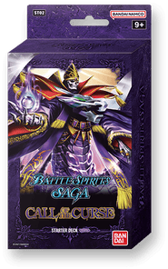 Battle Spirits Saga Card Game Starter Deck Call of the Curse Display (ST02)