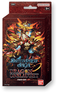 Battle Spirits Saga Card Game Starter Deck Dragon Onslaught Display (ST01)