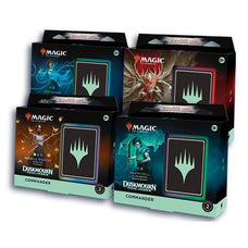 Magic Duskmourn: House of Horror Commander Deck Display (Set of 4)